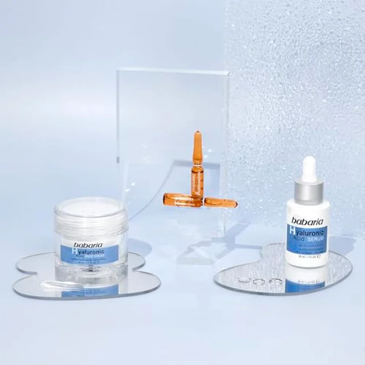 Babaria Hyaluronic Acid Crema Facial 50 ml, mit feuchtigkeitsspendender Wirkung – Bild 7