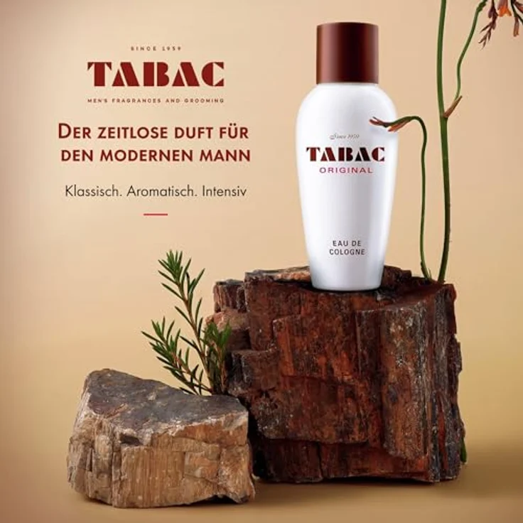 Tabac Original Eau de Cologne Splash 300 ml, klassischer Herrenduft mit herb-männlichen Akzenten und zeitloser Eleganz – Bild 2
