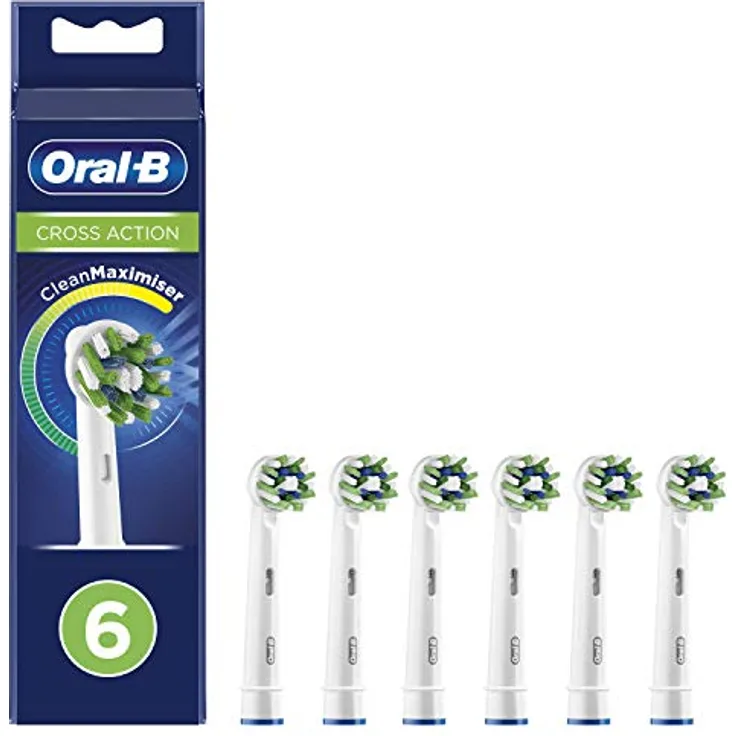 Oral-B, Zahnbürstenkopf, Cross Action CleanMaximiser (6 x)