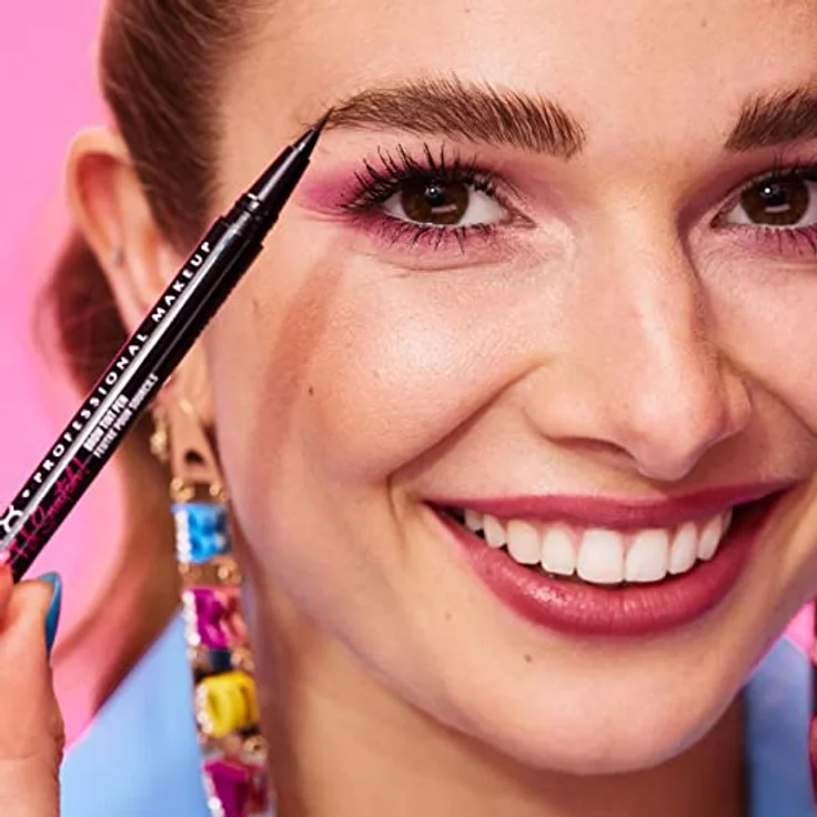 NYX Professional Makeup Lift & Snatch Brow Tint Pen, Augenbrauenstift mit präziser Spitze, 1 ml, Farbe Espresso – Bild 7
