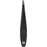 ZWILLING Pinzette, Schräge Spitze, Ergonomisches Design, Hypoallergen, Erweiterte Griffbreite, Premium, Schwarz, 100 mm