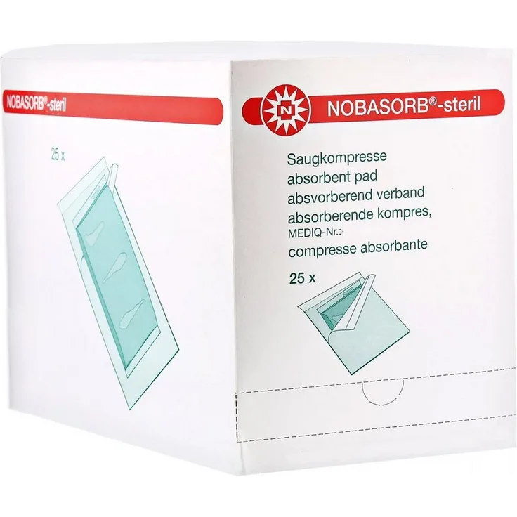 Nobamed Nobasorb® steril, hochabsorbierender Verband 15 cm x 25 cm für die Wundversorgung