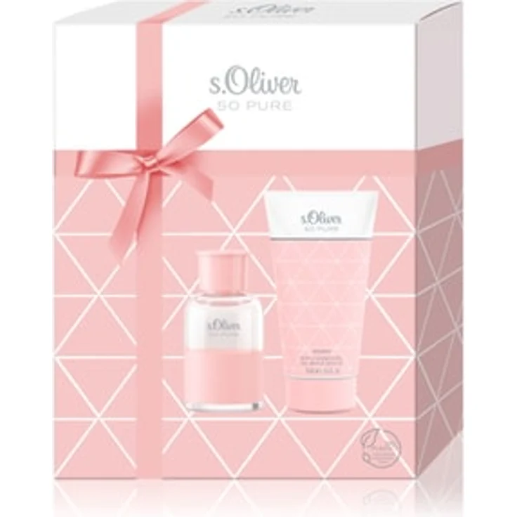 s.Oliver So Pure Women Eau de Toilette 30ml Duftset mit Bath & Shower Gel 75ml