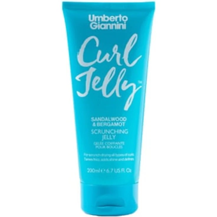 Umberto Giannini Curl Jelly Sandalwood & Bergamot, Scrunching Jelly Haargel für Männer, definiert Wellen und Locken, bändigt Frizz, 150 ml