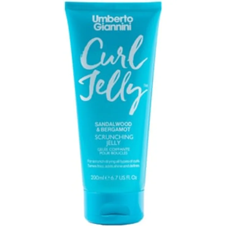 Umberto Giannini Curl Jelly Sandalwood & Bergamot, Scrunching Jelly Haargel für Männer, definiert Wellen und Locken, bändigt Frizz, 150 ml