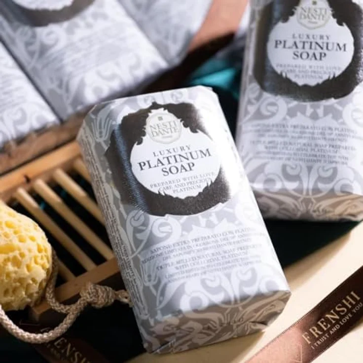 NESTI DANTE Nesti Dante Luxury Platinum Seife mit kostbarem Platin 250 g für Alle Hauttypen geeignet – Bild 9