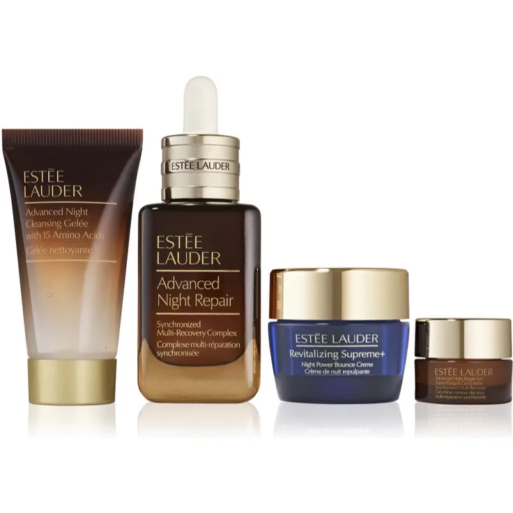 Estée Lauder Holiday The Lift And Glow Routine, Geschenkset mit Anti-Falten Schutz, inkl. 50 ml Serum und 30 ml Reinigungsgel