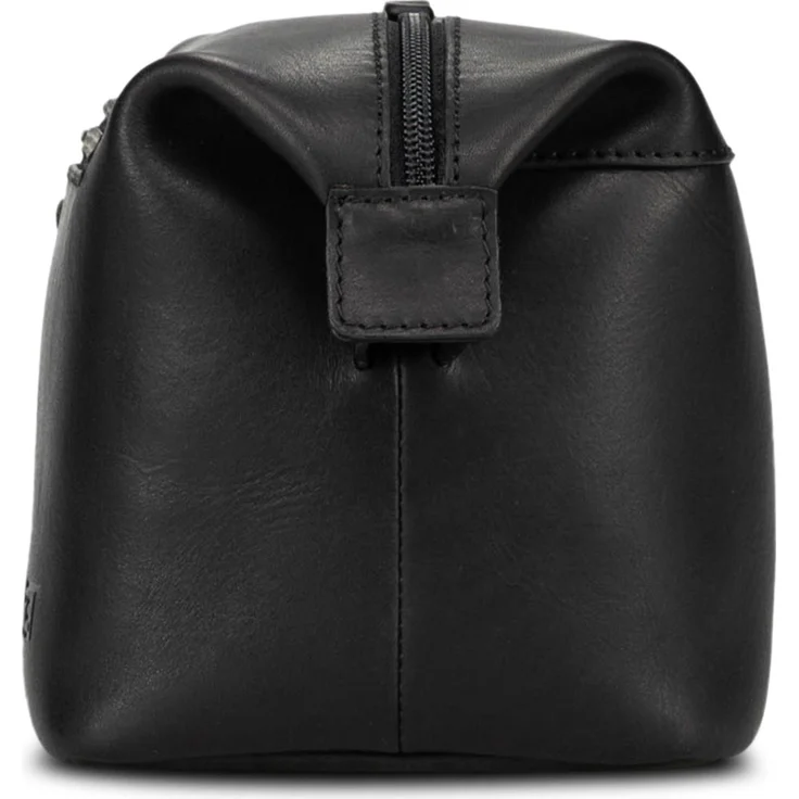 Jost Lund Kulturbeutel, Necessaire aus Leder mit Innen- und Außentaschen, 25 cm