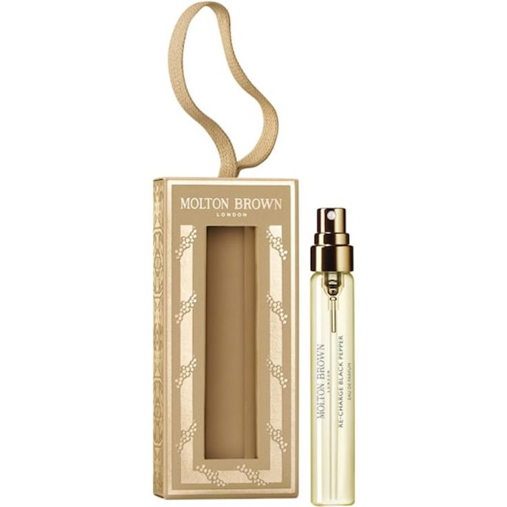Molton Brown Re-Charge Black Pepper Eau de Parfum Spray Unisex, 7,5 ml - würzige Duftkomposition aus Kardamom, schwarzem Pfeffer und Zedernholz