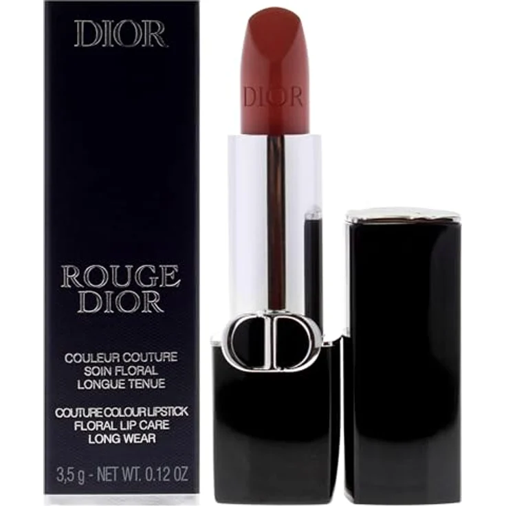 DIOR Rouge Dior Satin Lipstick Nr.434 Promenade, Lippenstift mit samtigem Finish, 3,5 g – Bild 1
