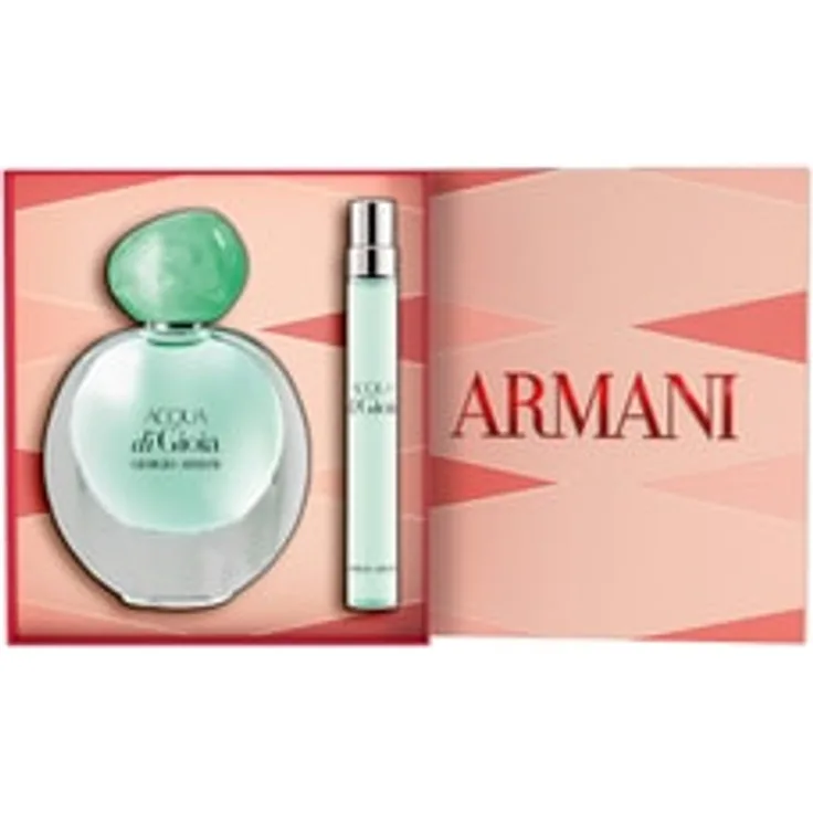 Giorgio Armani Acqua di Gioia Eau de Parfum Set, 30 ml + 10 ml, blumig-holziger Duft mit Zitronen- und Jasminnoten