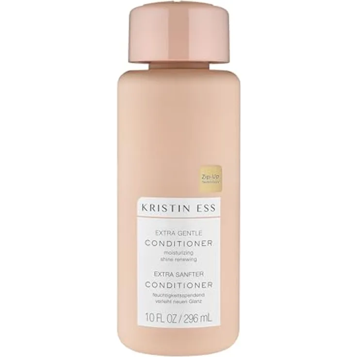 Kristin Ess Haarspülung Extra Gentle | Hochwertiger, sanfter Conditioner, feuchtigkeitsspendend & regenerierend | Haarpflege für tägliche Anwendung | Vegan, ohne Sulfate, Parabene & Silikone |296 ml