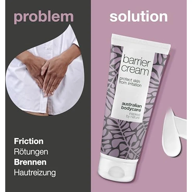 Australian Bodycare Tea Tree Oil, beruhigende und schützende Creme für Intimpartien, 100 ml, pflegt und reduziert Reizungen – Bild 2