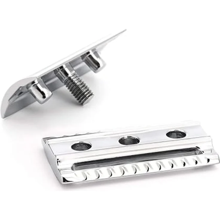 Rasierhobel R89 BLACK TRADITIONAL, geschlossener Kamm, Double Edge – Bild 3