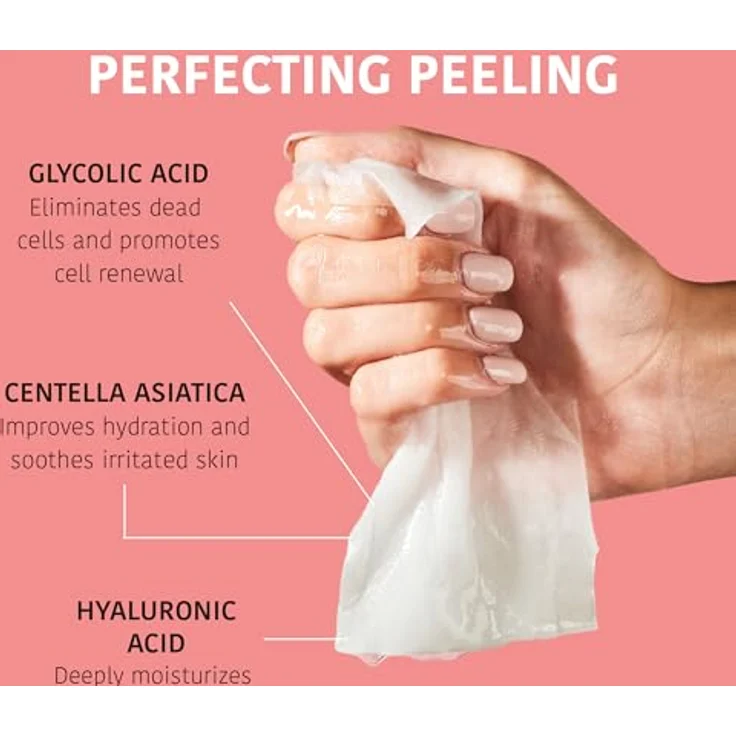 Iroha Masq Tissu Glow Peeling, Gesichtsmaske zur Förderung der Zellerneuerung, 23 ml – Bild 5