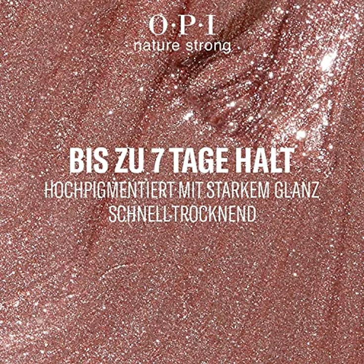 OPI Nature Strong | Langanhaltender Nagellack | Vegane Formel mit Natürlichen Inhaltsstoffen | bis zu 7 Tage Halt | mit ProWide Pinsel für den perfekten Auftrag | Pinktönen | Thistle Make You Bloom | 15 ml – Bild 2