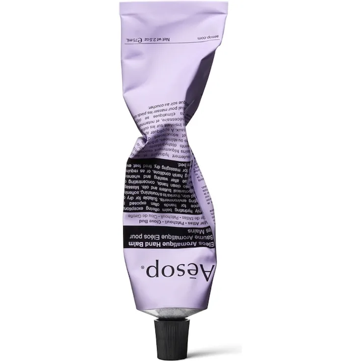 Aesop Eleos Aromatique Hand Balm, reichhaltige Handcreme mit Buttern und pflanzlichen Ölen, 75 ml