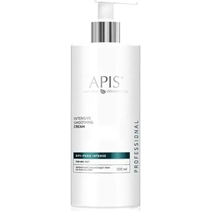 Apis Natural Cosmetics API-PODO INTENSE, Intensiv glättende Fußcreme mit 30% Urea, feuchtigkeitsspendende Pflege für sehr trockene und raue Füße, 500 ml
