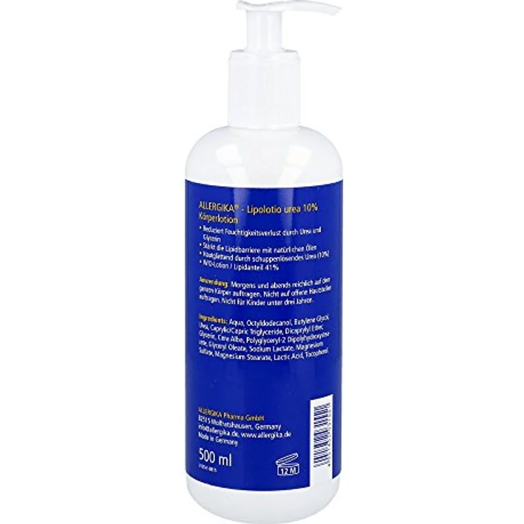 Allergika Lipidlotion urea 10%, 500 ml – Bild 2