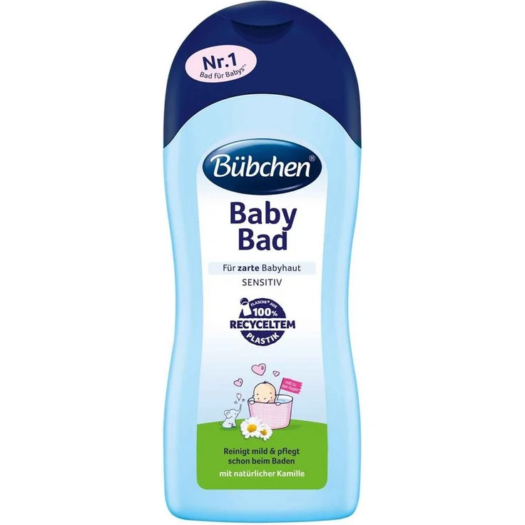BÜBCHEN Duschbad Bübchen Baby Bad, sanfte Reinigungsformel mit Kamille, 1000ml