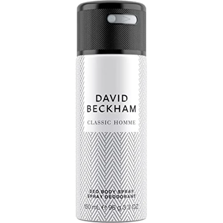David Beckham Classic Homme Deodorant Body Spray für ihn, 150 ml