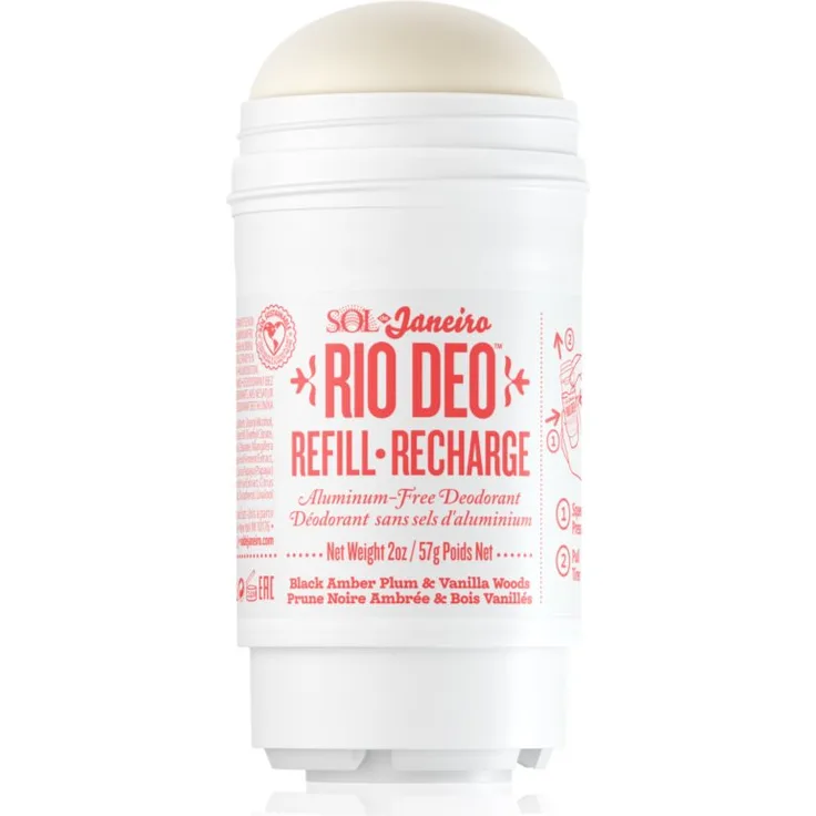 Sol de Janeiro Rio Deo ’40, festes Deo ohne Aluminiumsalze, 57 g, vegan, hautpflegend