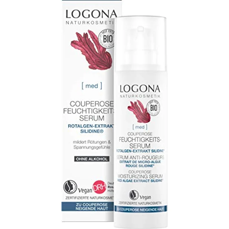 Logona Couperose Feuchtigkeits-Serum 30 ml, mit pflegender Wirkung – Bild 2