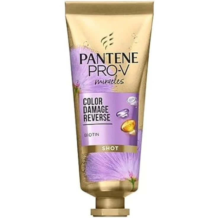 Pantene Pro-V Miracles Color Damage Reverse Shot Biotin 25 ml Haar Pflege Kur Haarmaske – Bild 2