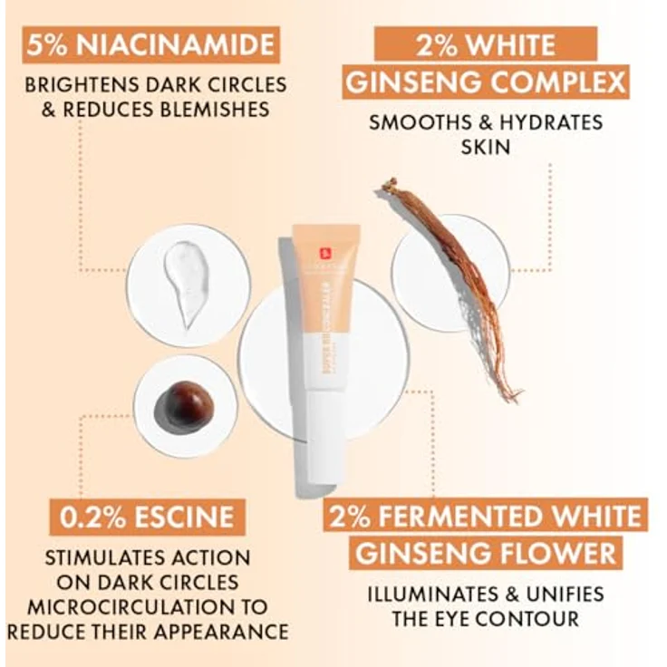Erborian Super BB CONCEALER - Concealer Concealer mit Niacinamid und LSF 25 angereichert - feuchtigkeitsspendende Augenkorrektur, natürliches Finish - Koreanische Kosmetik - Nude 10 ml – Bild 4