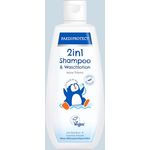 PAEDIPROTECT 2in1 Shampoo & Waschlotion für Babys & Kinder 200 ml, sanfte Reinigung & Haar ohne Parfüm & Mikroplastik, Duschgel spendet Feuchtigkeit für trockene, sensible Haut auch Erwachsene