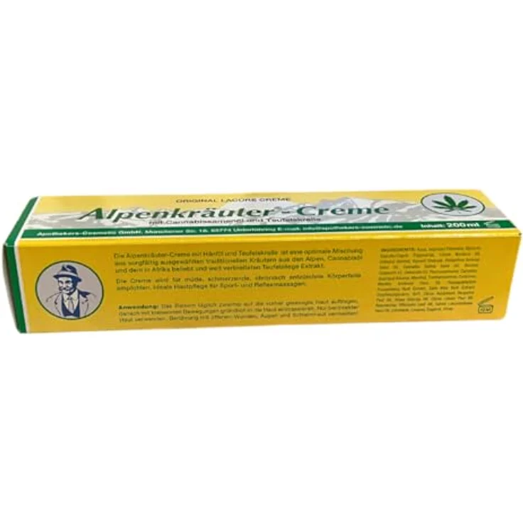 Alpenkräuter Creme 200 ml  – Bild 2