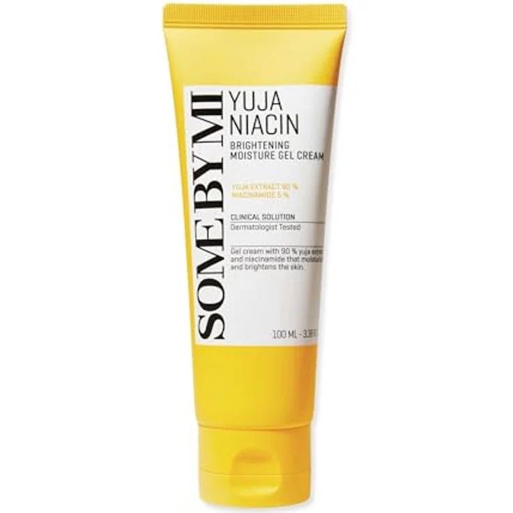 SOME BY MI 2024 Yuja Niacin Brightening Moisture Gel Cream, 100 ml, mit 10 Vitaminen, für ein stumpfes Aussehen, FSC-zertifiziert – Bild 1