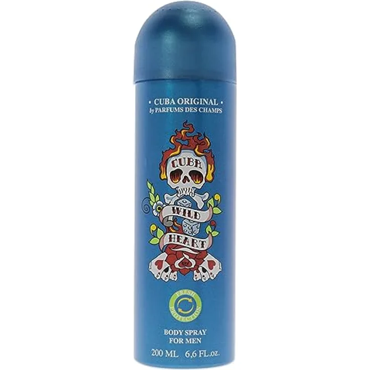Cuba Wild Heart Deodorant Vaporisateur 200 ml