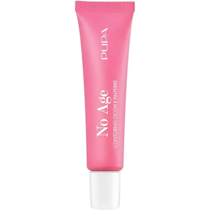 Pupa No Age Augenkontur, 15 ml, straffende Anti-Falten Augencreme mit 95% natürlichen Inhaltsstoffen