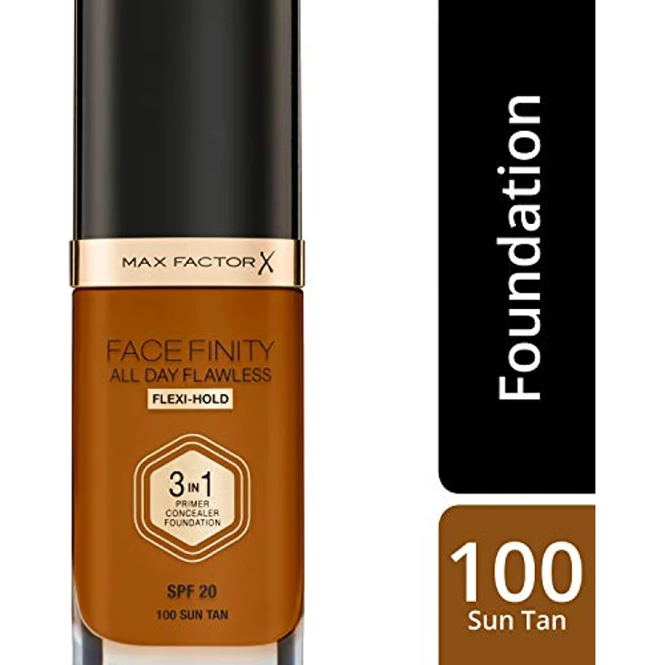 Max Factor Facefinity All Day Flawless 3 IN 1 foundation #100-suntan 30 ml – Bild 4