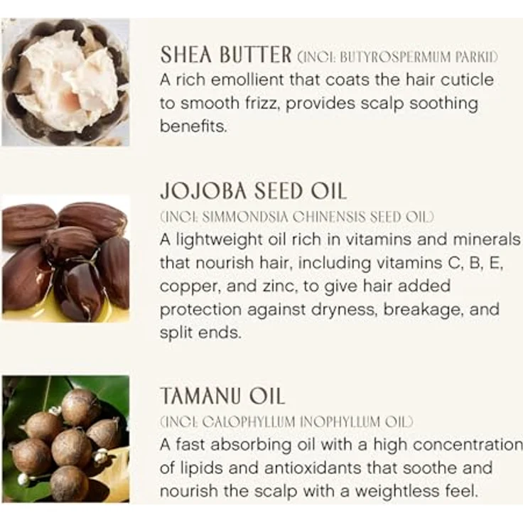 Innersense Organic Beauty Hydrating Hair Mask 177 ml, intensive Feuchtigkeitspflege mit Leinsamen, Sheabutter, Kokos- und Tamanu-Öl – Bild 5