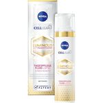 NIVEA Cellular LUMINOUS630® Anti-Pigmentflecken Tagespflege Fluid (40 ml), mattierende Gesichtspflege mit LSF 50 und Vitamin E, Fluid mit 3-fach Schutz für ein ebenmäßiges Hautbild