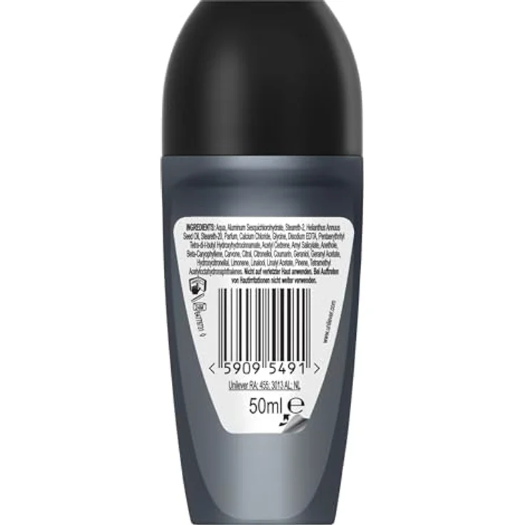 Rexona Men Deo Roll-On Cobalt Dry, 50 ml, Anti-Transpirant mit 48 Stunden Schutz gegen Körpergeruch und Achselnässe, alkoholfrei – Bild 3