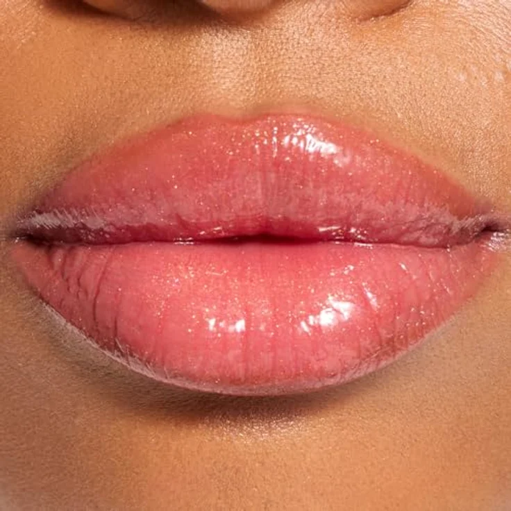 Revolution Pout Lip Gloss, Hochglänzendes Lippen-Gloss mit Hyaluronsäure & Vitamin E, Vegan, Tierversuchsfrei, 3g, Shimmer Sugar Cookie Pink – Bild 3