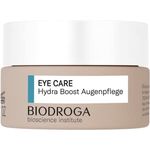 Biodroga straffende Augencreme mit Hyaluron und Koffein 15 ml – Antifalten Augenpflege Augengel Moisture Skincare Hydra Boost Bioscience Institut