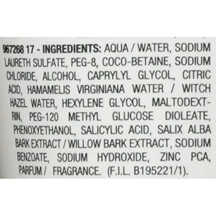 Garnier Waschgel, sanfte Reinigung für empfindliche Haut, Anti-Unreinheiten, seifenfrei, mit Zink & Hamamelis, sensitiv, 1er-Pack (1 x 150 ml) – Bild 4