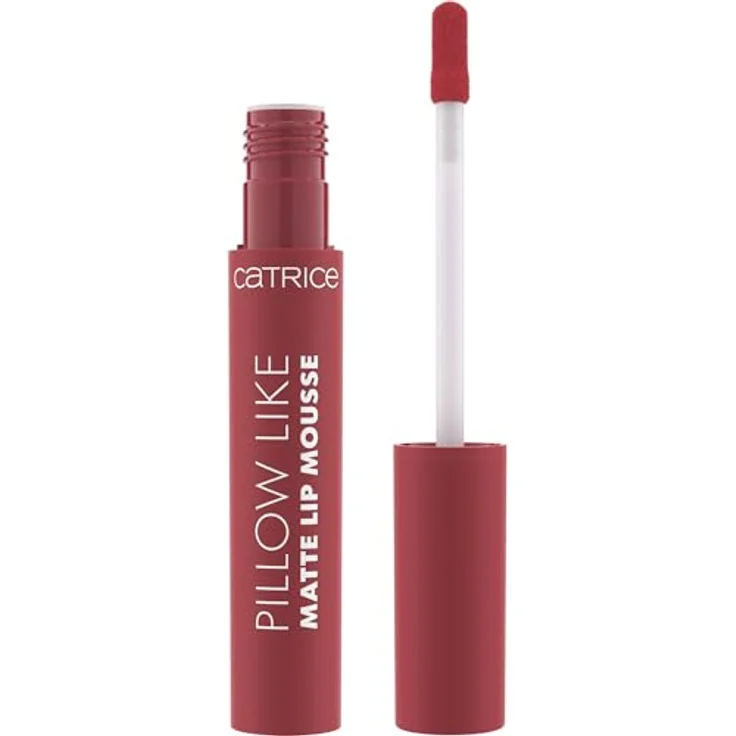 CATRICE Pillow Like Matte Lip Mousse Liquid Lipstick, Blurry-Matt-Finish für langanhaltendes, angenehmes Tragegefühl – Bild 1