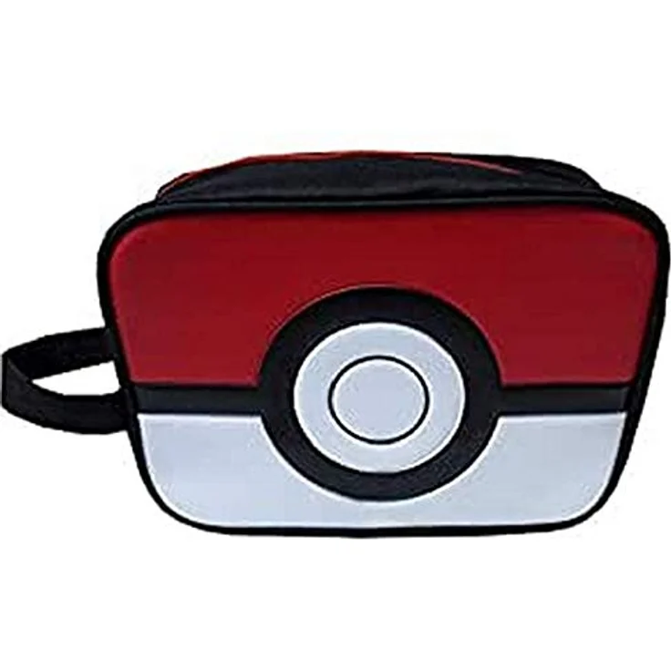Pokémon, Rucksack, weiß, Única, Pokeball Kulturbeutel – Bild 1