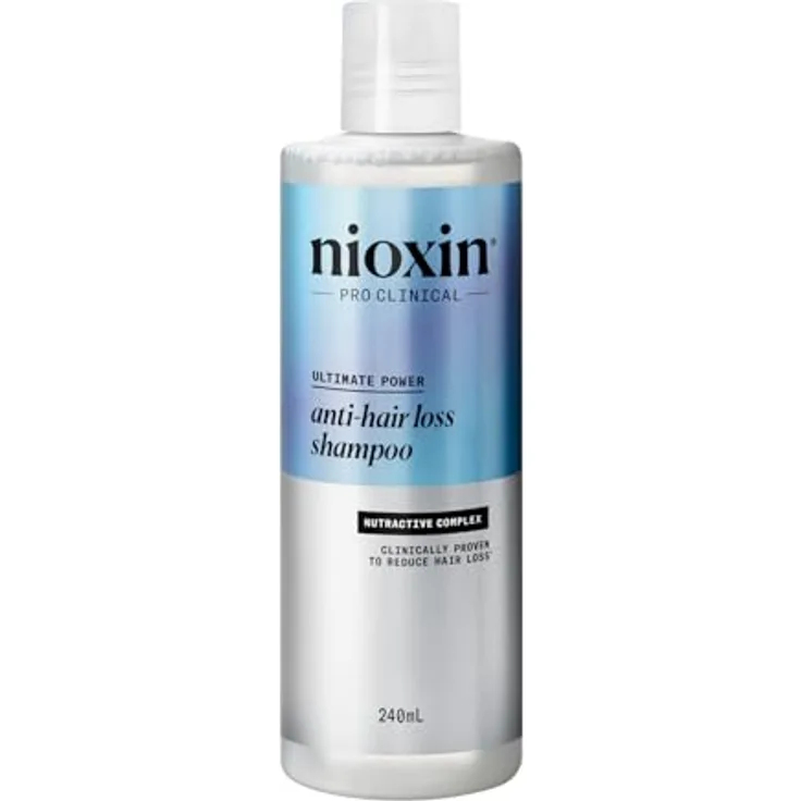 NIOXIN Anti-Hair Loss Shampoo – Shampoo gegen Haarausfall, mit Koffein, Niacinamid, 240 ml