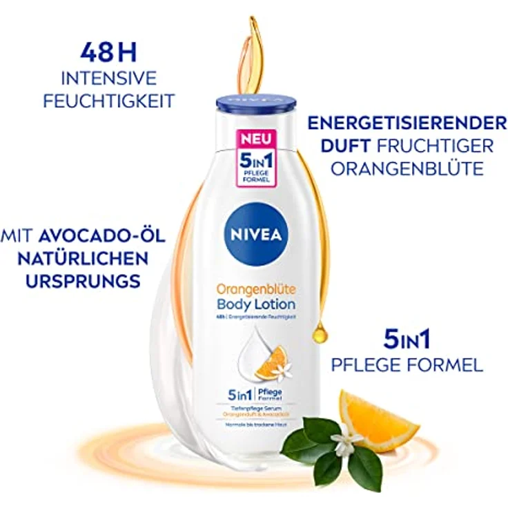 NIVEA Orangenblßüte Bodylotion 400 ml – Bild 2