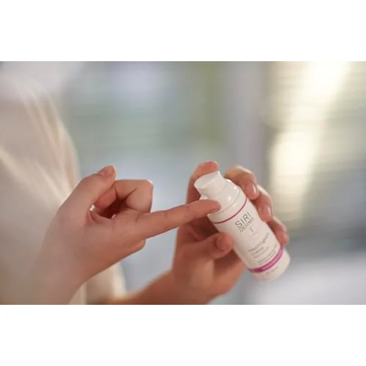 SIRIDERMA Feuchtigkeitscreme | Basische Gesichtspflege für empfindliche Haut | Auch bei Rosacea, Akne, Neurodermitis und Psoriasis (ohne Parfum, 50 ml) – Bild 3