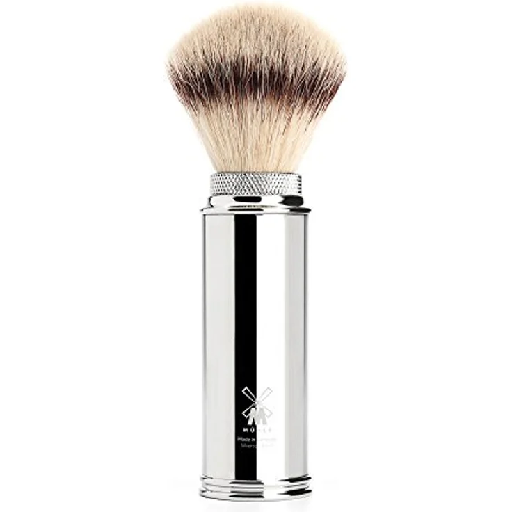Mühle Travel Reiserasierpinsel Silvertip Fibres silver – Bild 2