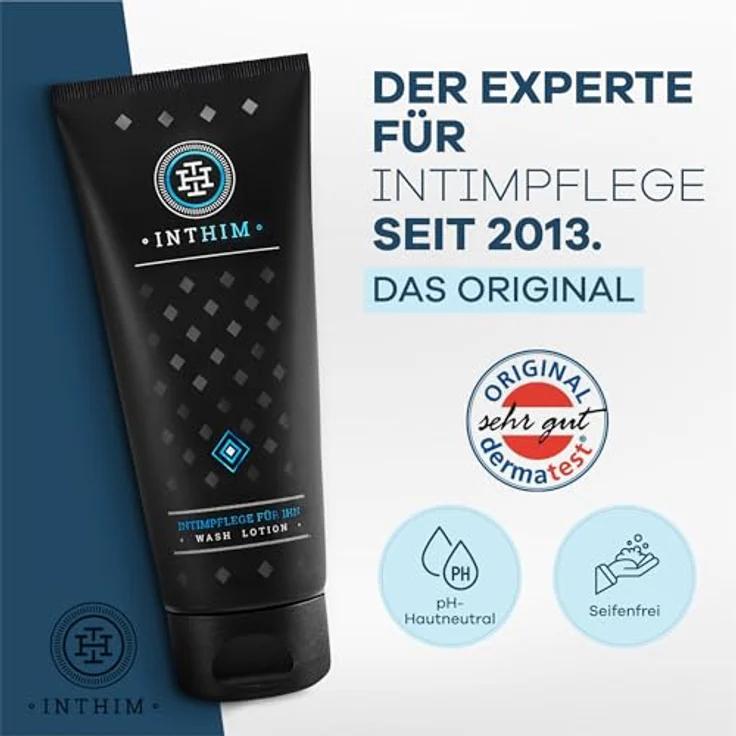 IntHim Wash Lotion Men Intim-Duschgel aus Die Höhle der Löwen 200 ml  – Bild 2