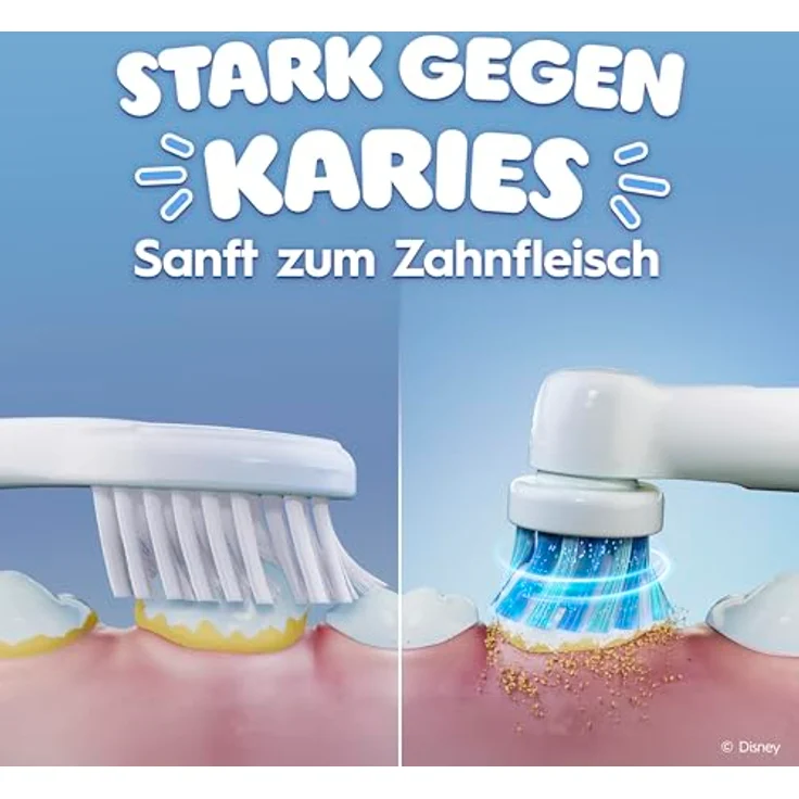 Oral-B Elektrische Kinderzahnbürste Pro Kids König der Löwen, Sensitiv+ Modus, extra weiche Borsten – Bild 4