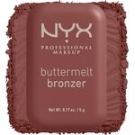 NYX PROFESSIONAL MAKEUP Buttermelt Bronze Bronzer Butta Dayz für Gesicht und Körper, Mit Shea Butter, Mandelbutter & Mangobutter, Sonnengeküsste Bräune, 1 x 5 g
